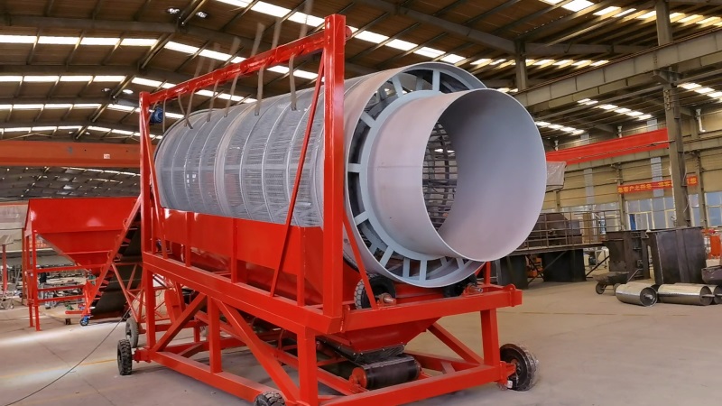 卓越篩分效率，簡單維護操作——滾筒篩的優(yōu)勢分析